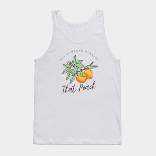 100% That Peach Tank Top